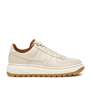 NIKE Air Force 1 Luxe (Weiss / Beige)