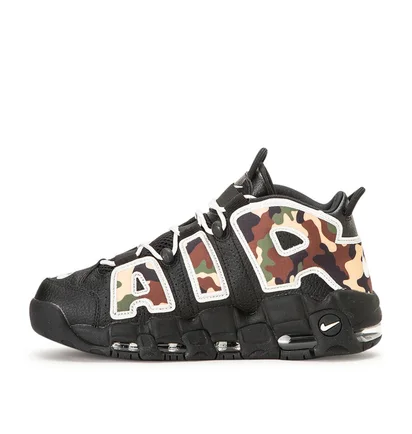 Nike Air More Uptempo '96 (Schwarz / Camo)