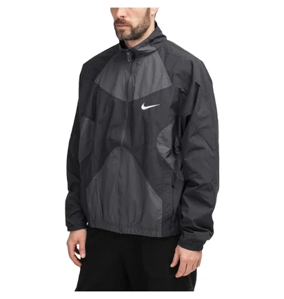 Nike NSW Re-Issue Woven Jacket (Schwarz / Anthrazit)