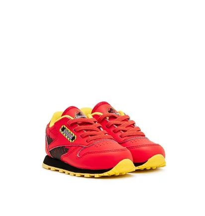 Reebok Infants x Jurassic Park CL Leather (Rot / Gelb)