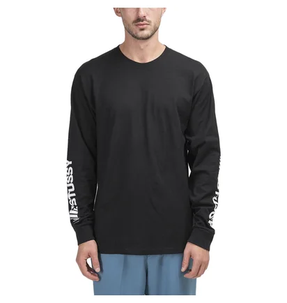 Stüssy Champion L/S Tee (Schwarz)
