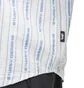Stüssy Jacquard Logo Stripe Shirt (Weiß)