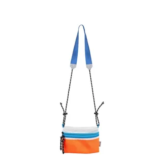 Taikan Sacoche Small Bag (Orange / Weiss/ Teal)