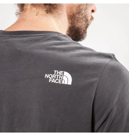The North Face M SS Fine 2 Tee (Grau)