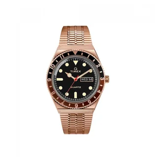 Timex Archive Q Diver Reissue 38mm (Rosegold / Schwarz)
