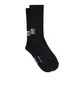 Neighborhood Rib Socks (Schwarz)