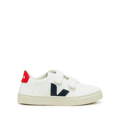Veja Kids Esplar Velcro Chromefree (Weiß / Navy / Rot)