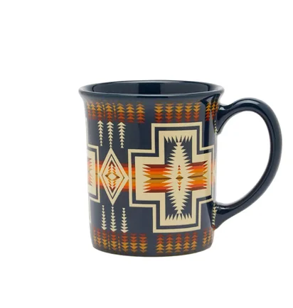 Pendleton Ceramic Mug (Navy)