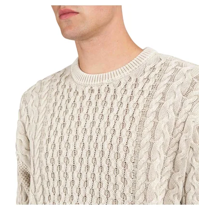 Obey Faded Wash Sweater (Beige)