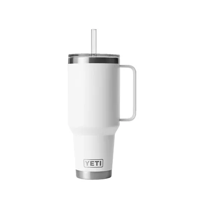 Yeti Rambler 42oz (1242ml) Straw Mug (Weiß)