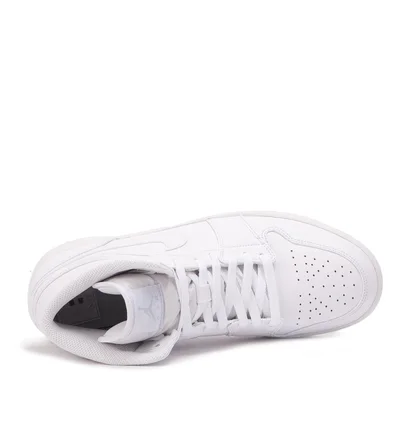 Air Jordan 1 MID 'Triple White' (Weiß)