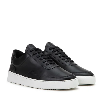Filling Pieces Low Mondo Ripple Nardo Nappa (Schwarz)
