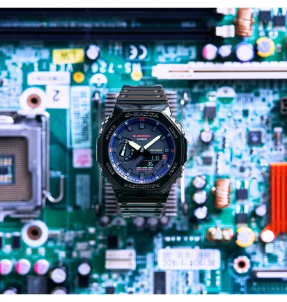 Casio G-Shock GA-2100RGB-1AER (Schwarz / Multi)