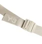 adidas Y-3 Classic Logo Belt (Cream)