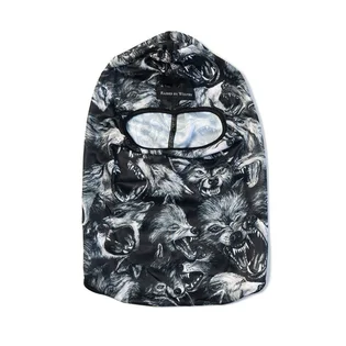 Raised by Wolves Wolf Pack Facemask (Schwarz)