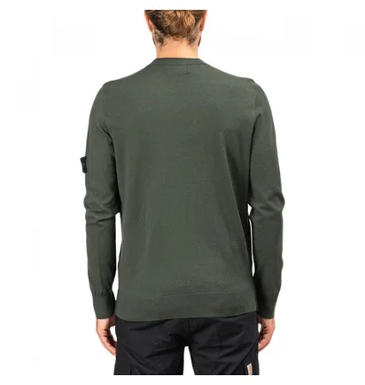 Stone Island Knitted Sweater (Dunkelgrün)