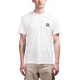Stone Island Small Logo Patch T-Shirt (Weiß)