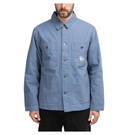 Stüssy Quilted Chore Coat (Blau)