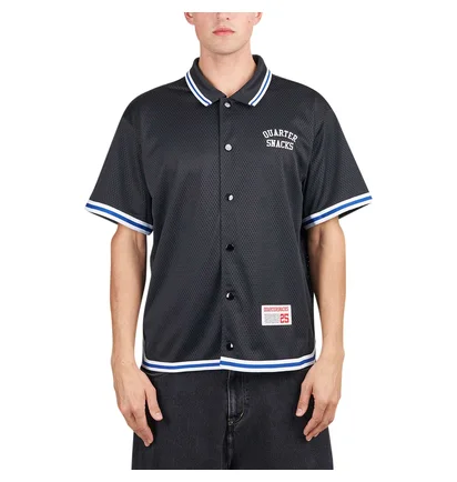 Converse x Quartersnacks Warm Up Polo (Schwarz)