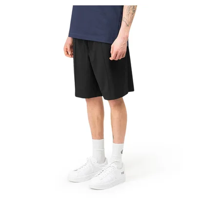 adidas Y-3 Classic Refined Wool Stretch Tailored Shorts (Schwarz)