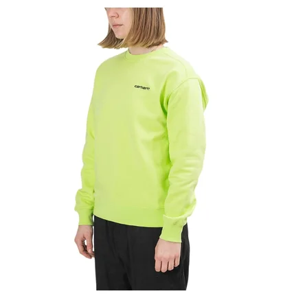 Carhartt WIP W Script Embroidery Sweatshirt (Grün)