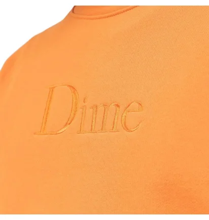 Dime Classic Logo Crewneck (Orange)