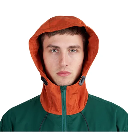 Brain Dead Cropped Hunting Jacket (Grün / Orange)