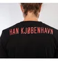 Han Kjobenhavn Casual Black Backprint Artwork T-Shirt (Schwarz)