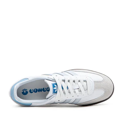 adidas Samba OG (Weiß / Hellblau)