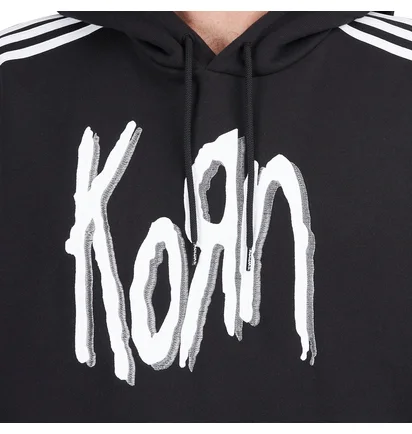 adidas x Korn Hoodie (Schwarz / Weiß)