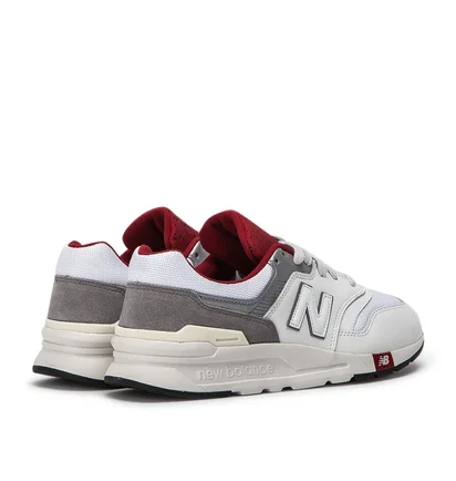New Balance CM997 HGA (Weiß / Rot)