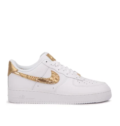 Nike Air Force 1 Low CR7 “Golden Patchwork” (Weiß / Gold)