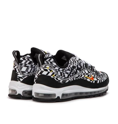 Nike Air Max 98 (Weiß / Orange)
