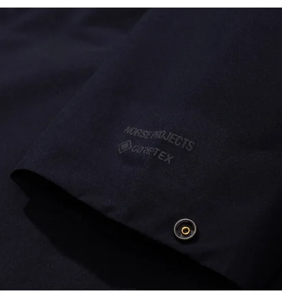 Norse Projects Bergen Shell Gore-Tex 2.0 Jacket (Navy)