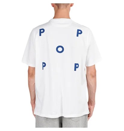 Pop Trading Company Logo T-Shirt (Weiß)