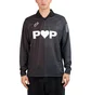 Pop Trading Company Striped Sportif Longsleeve Shirt (Schwarz)