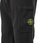 Stone Island Garment Dyed Cargo Sweatpant (Schwarz)