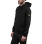 Stone Island Hooded Sweater (Schwarz)