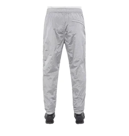 Stone Island Nylon Metal Ripstop Pants (Silber)
