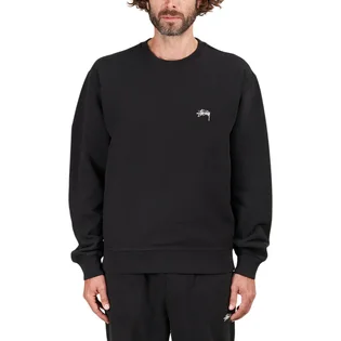 Stüssy Stock Logo Crew (Schwarz)