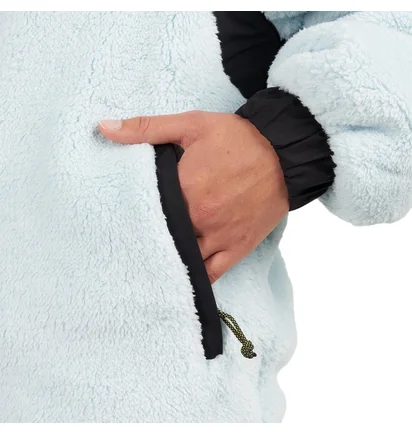 The North Face BB Search & Rescue Oversize Fz Sherpa (Hellblau / Schwarz)