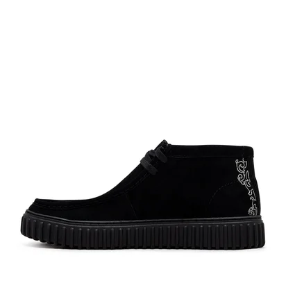 Clarks Originals x Pleasures Torhill Woven (Schwarz / Weiss)
