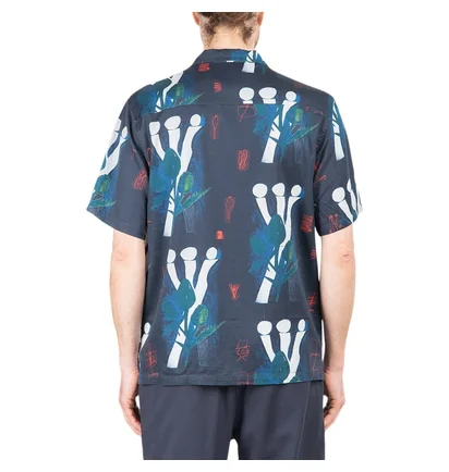 Carhartt WIP Tom Król Flowers Shirt (Blau)