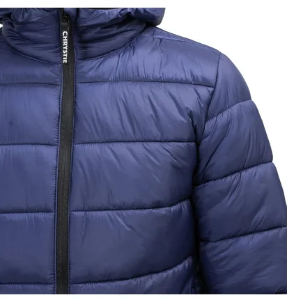 Chrystie NYC OG Logo Puffer Jacket (Navy)