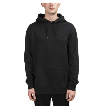 Chrystie NYC Smile Logo Hoodie (Schwarz)