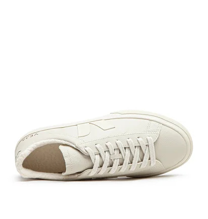 Veja WMNS Campo Winter Chromefree Leather (Creme)