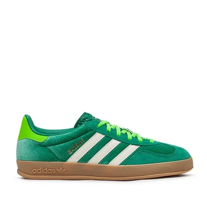 adidas WMNS Gazelle Indoor (Grün / Weiss)
