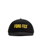 Metalwood Fore Tex 5-Panel Snapback Hat (Schwarz)