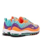 Nike Air Max 98 QS 'Cone' (Türkis / Violet / Orange)