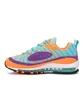 Nike Air Max 98 QS 'Cone' (Türkis / Violet / Orange)